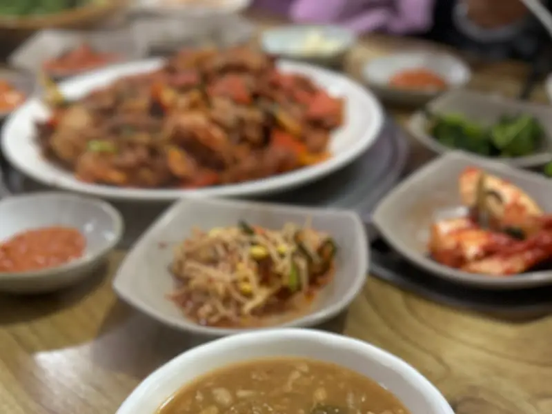 푸짐한 한 상 차림