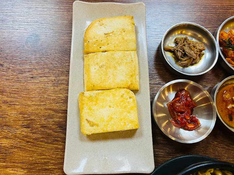 들기름 두부구이