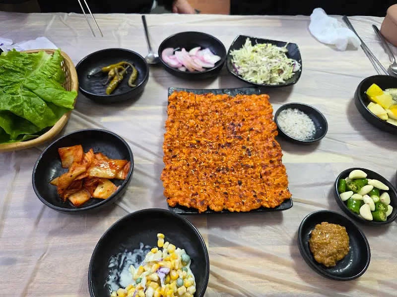 88식당 전체 상차림