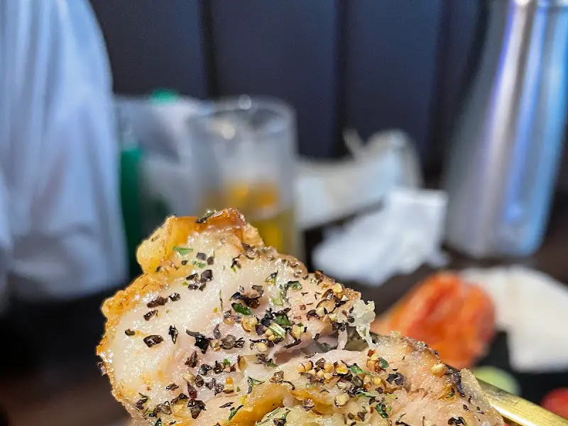 수육튀김 근접샷