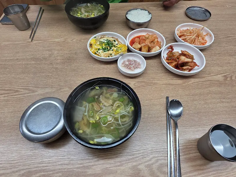 황태해장국 한상차림