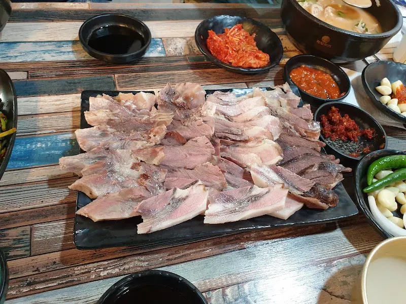 남해집 수백 한상차림