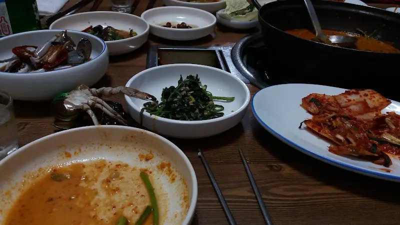 식사를 마친 테이블