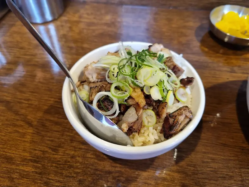 차슈덮밥 근접샷