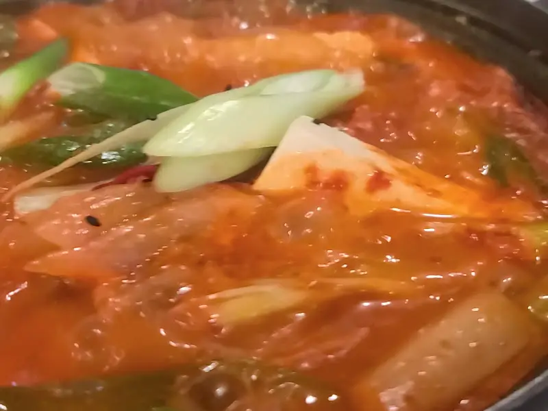 김치찌개 클로즈업