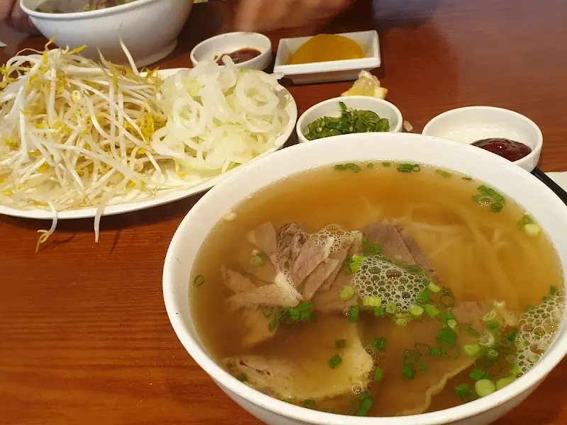 쌀국수 한 상 차림