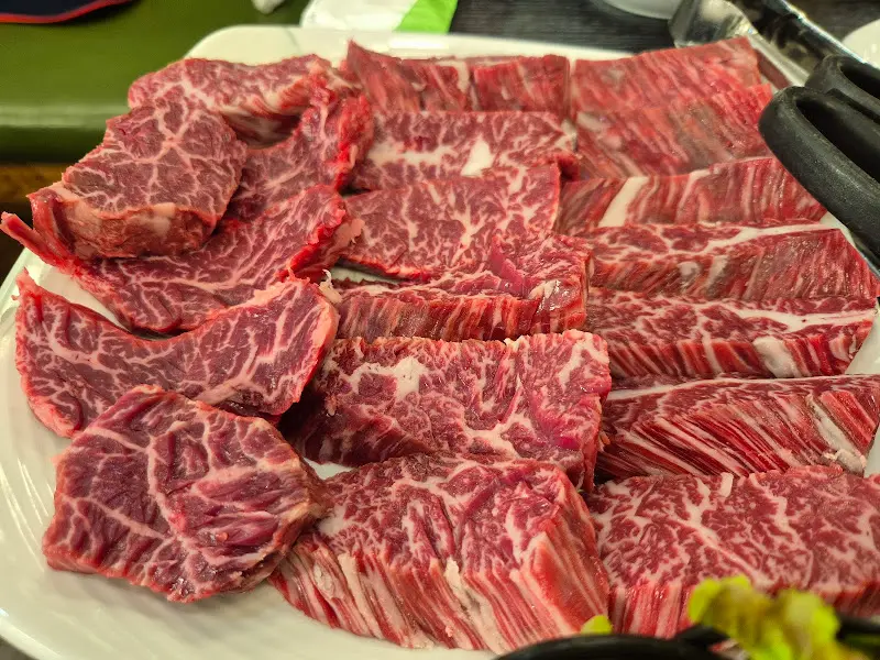 푸짐한 갈비살 한 상