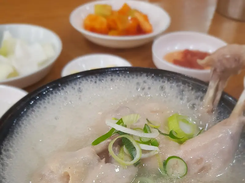 삼계탕과 함께 나오는 밑반찬