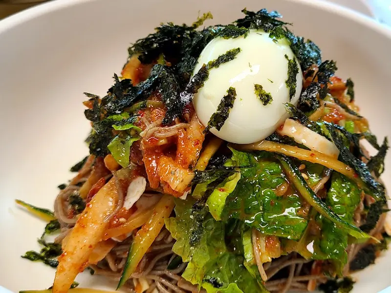 비빔 막국수 디테일