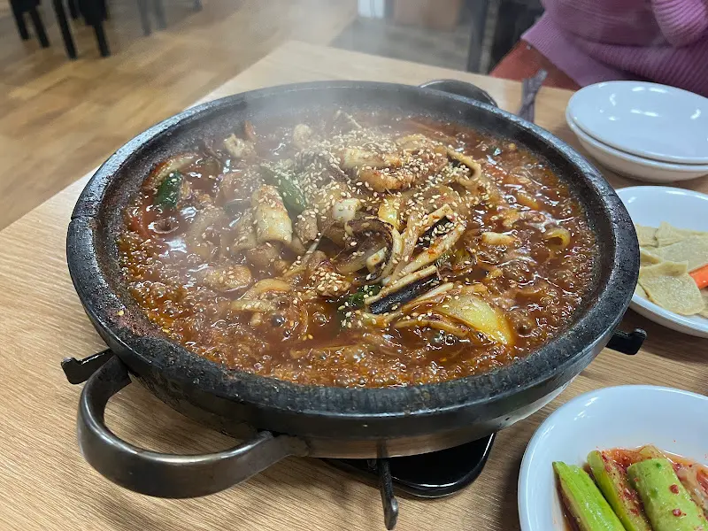 돌판 오삼불고기