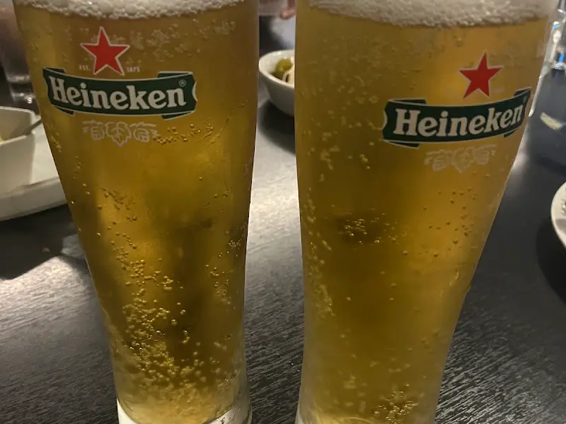 시원한 맥주 한 잔