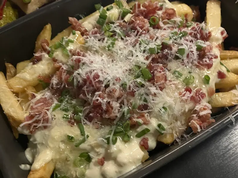 푸짐한 고구마튀김