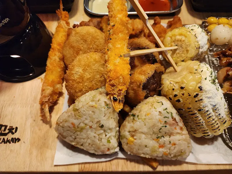 푸짐한 튀김 한상