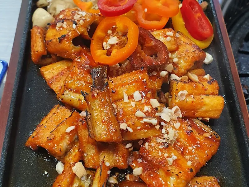 장어구이 클로즈업