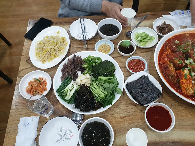 강대감식당 한상차림