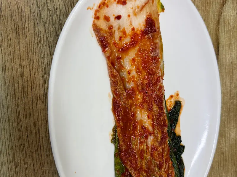 설천순대국밥 겉절이 김치