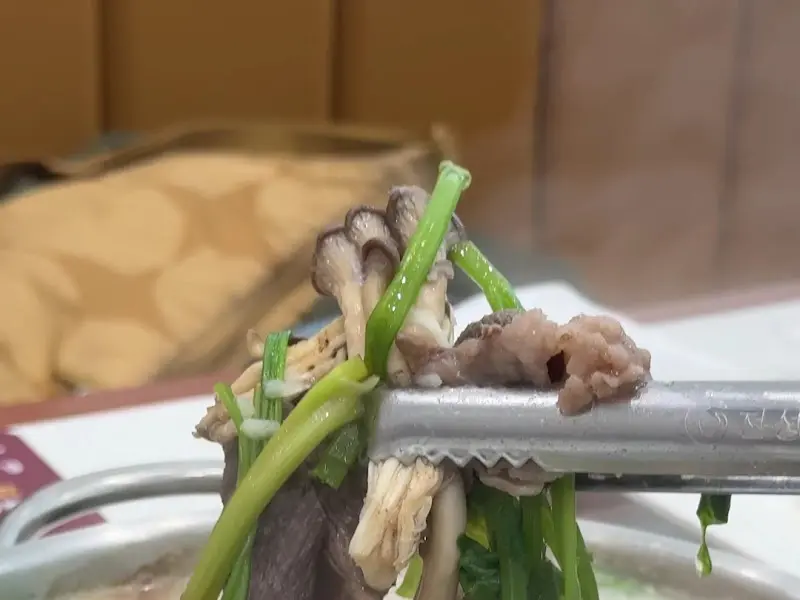 장원갑칼국수 속재료