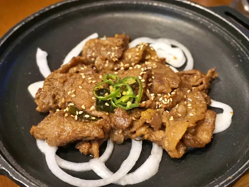 윤기가 자르르 흐르는 간장 불고기