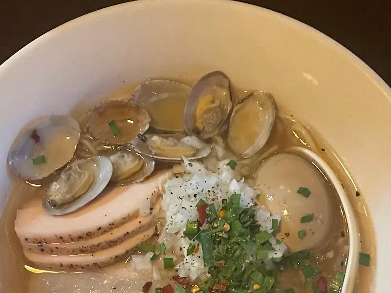 바지락 라멘 디테일