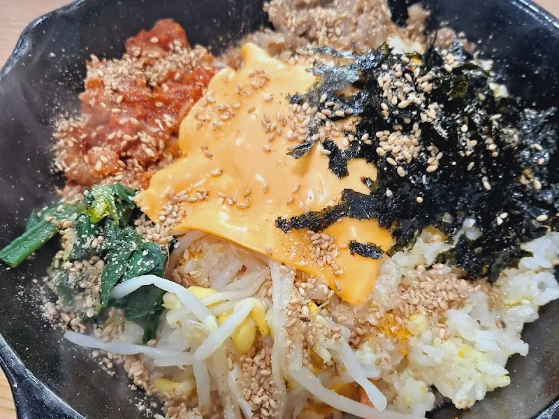 묘한매력 볶음밥 근접샷