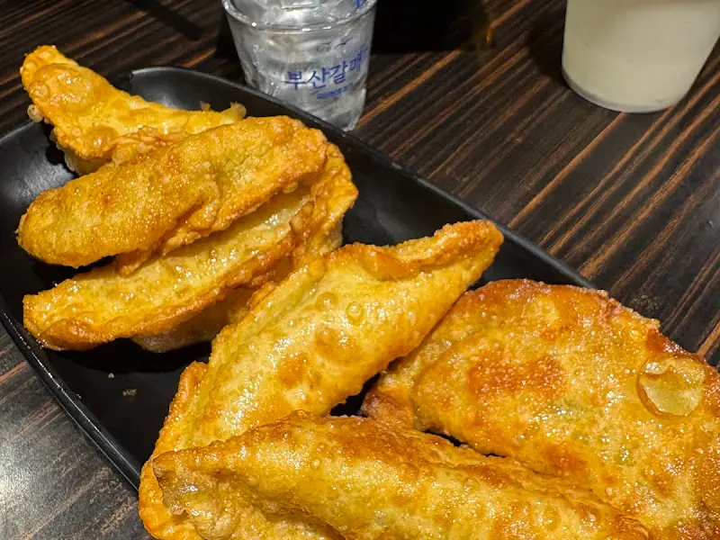 군만두 클로즈업