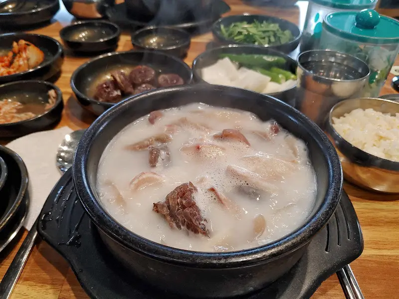 순댓국 클로즈업