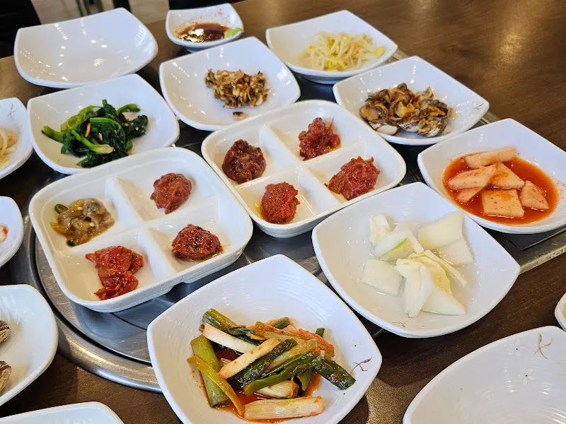 연산해장국의 젓갈 세트