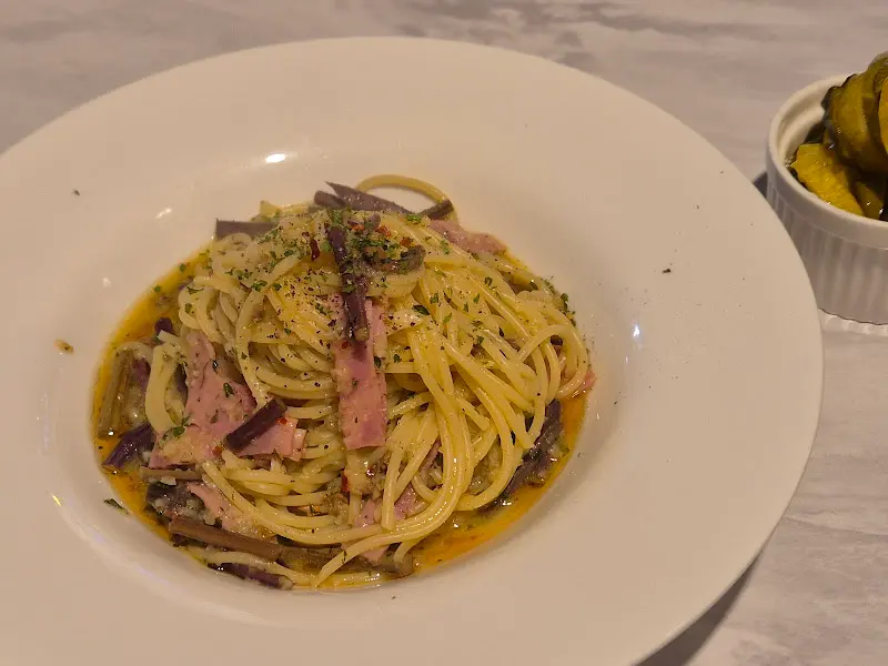 고사리 오일 파스타