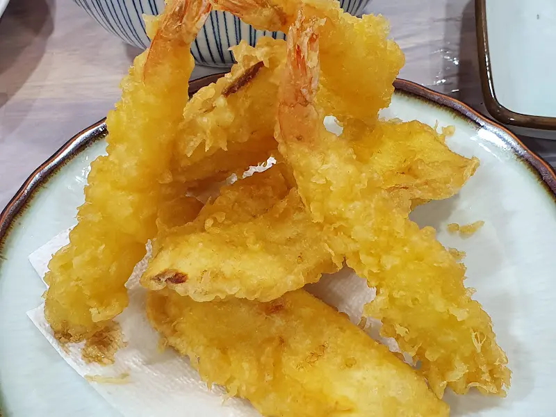 바삭한 새우 튀김