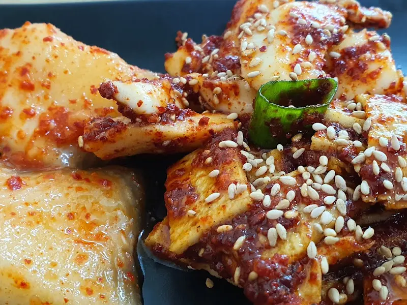 매콤달콤한 오징어 무침