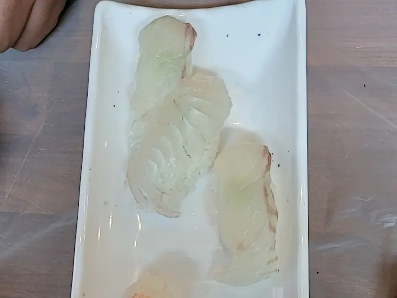 어부횟집 농어회