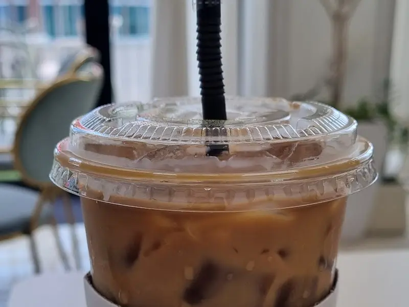 아이스 아메리카노 클로즈업