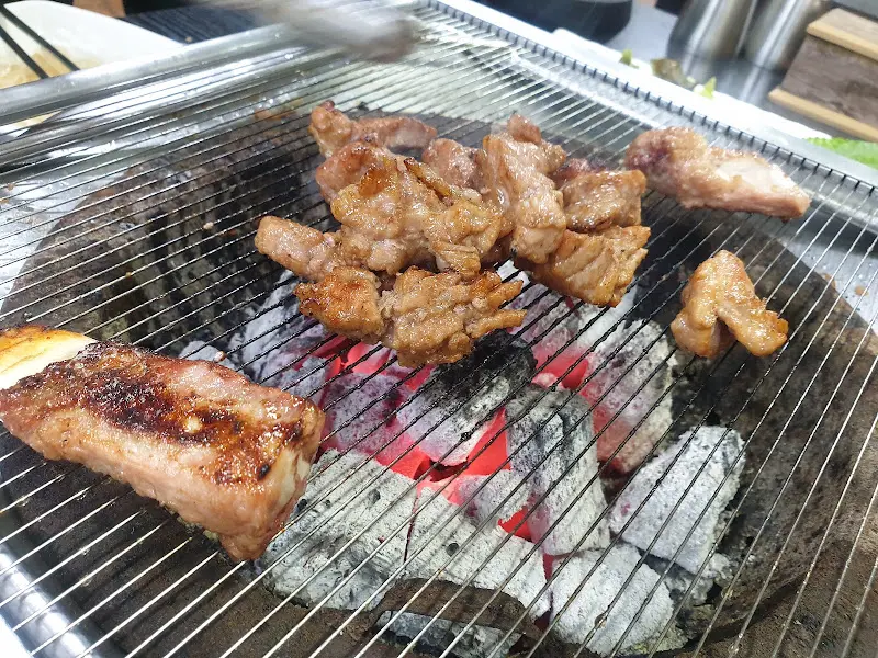 숯불 돼지갈비