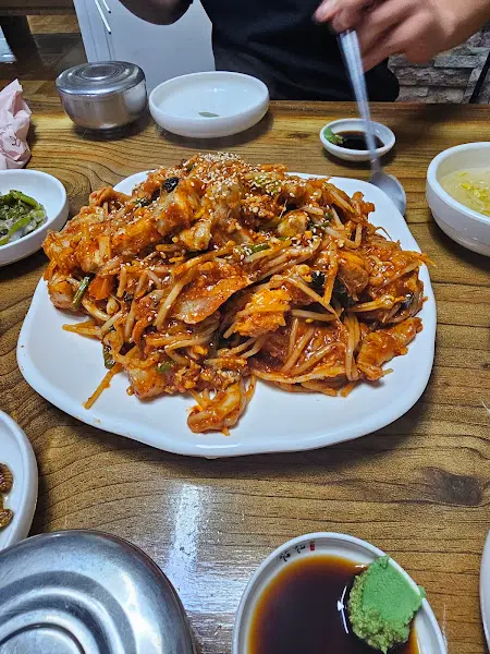 해물찜 한 상 차림