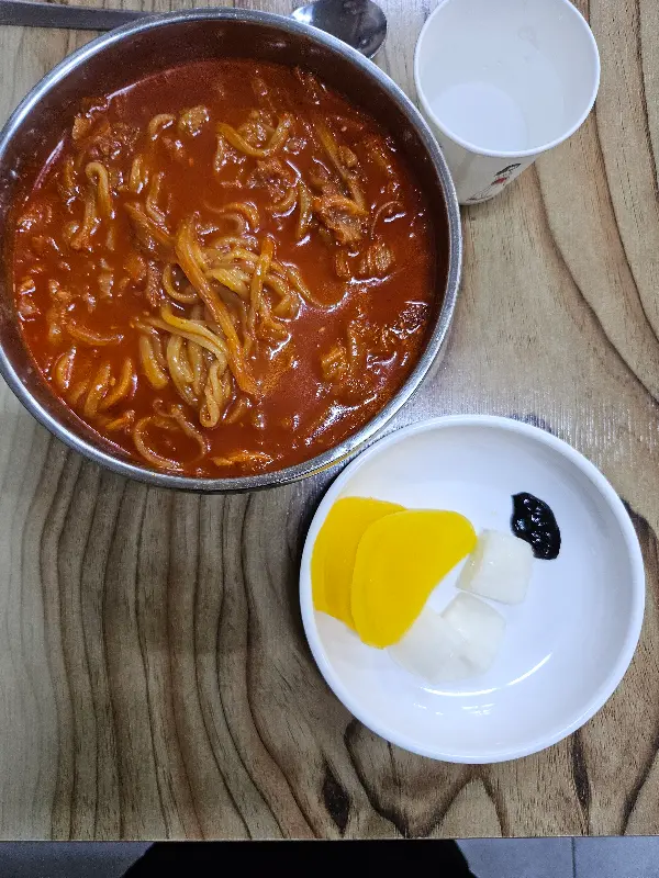 얼큰한 짬뽕