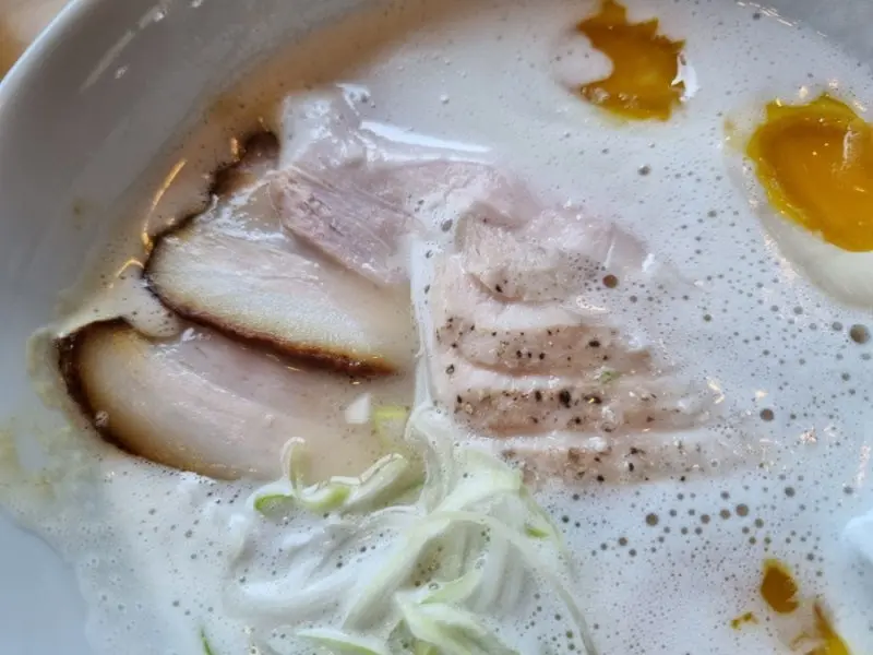 쇼유라멘 근접샷