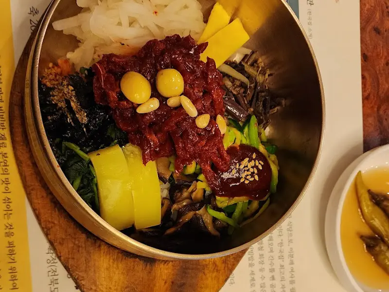 전주비빔밥 클로즈업