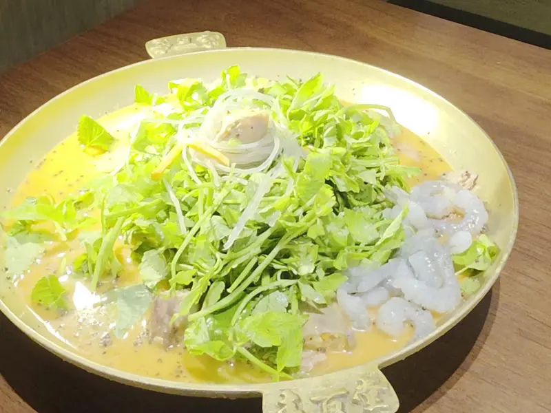 푸짐한 순대전골