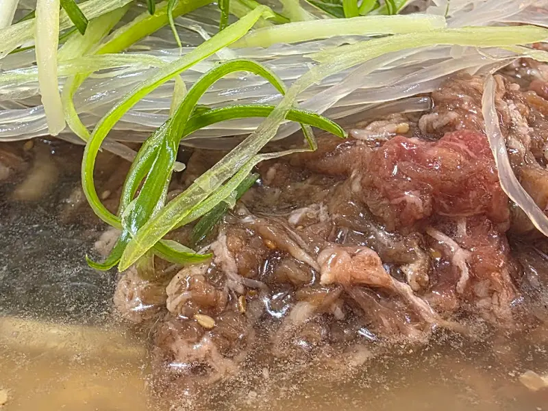 불고기백반 근접샷