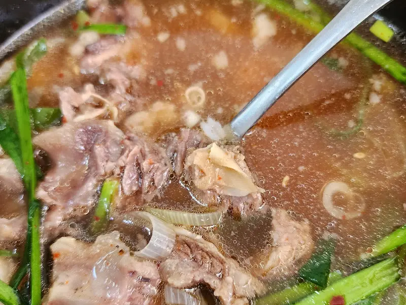 왕갈비탕 근접샷