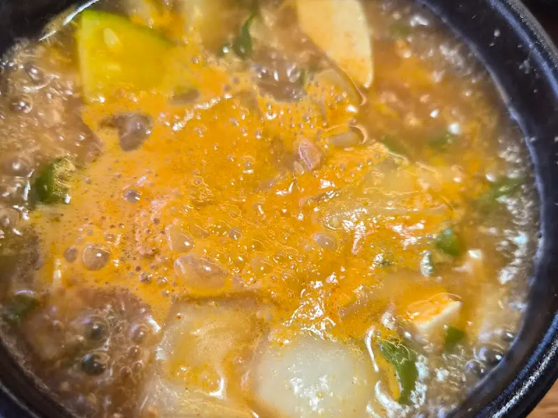 또바기쌈밥 된장찌개