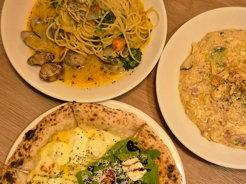 스파게티와 피자