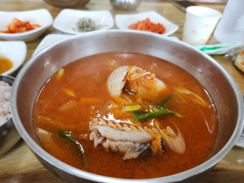 생대구김치국