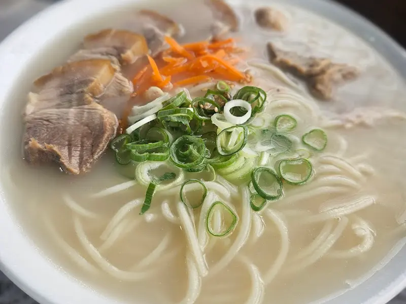 고기국수 클로즈업