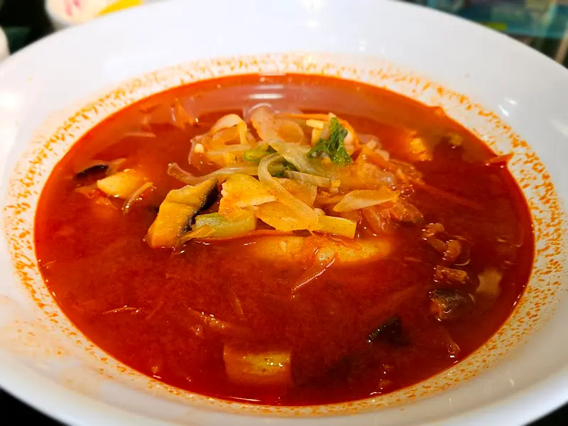 오케이반점 짬뽕 클로즈업