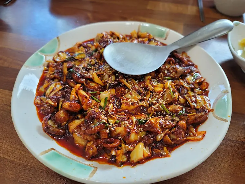 매콤한 쭈꾸미볶음