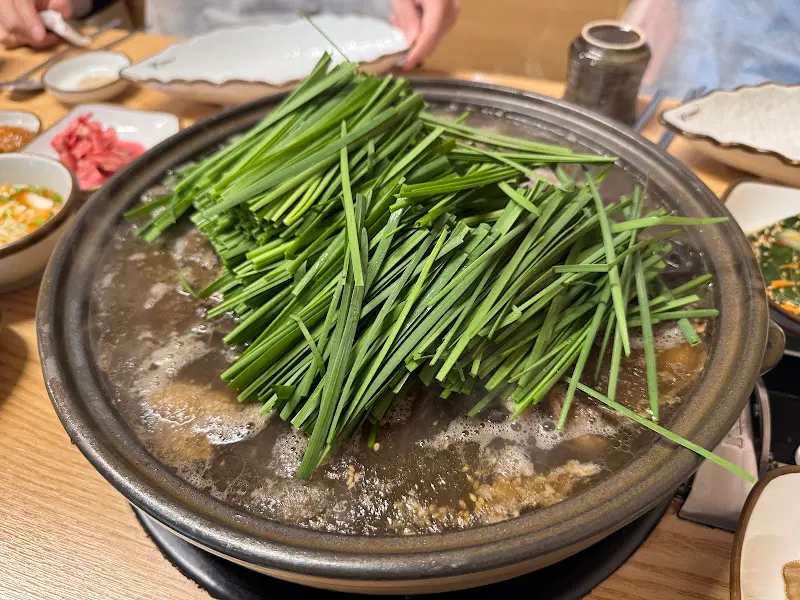 능이 오리 백숙