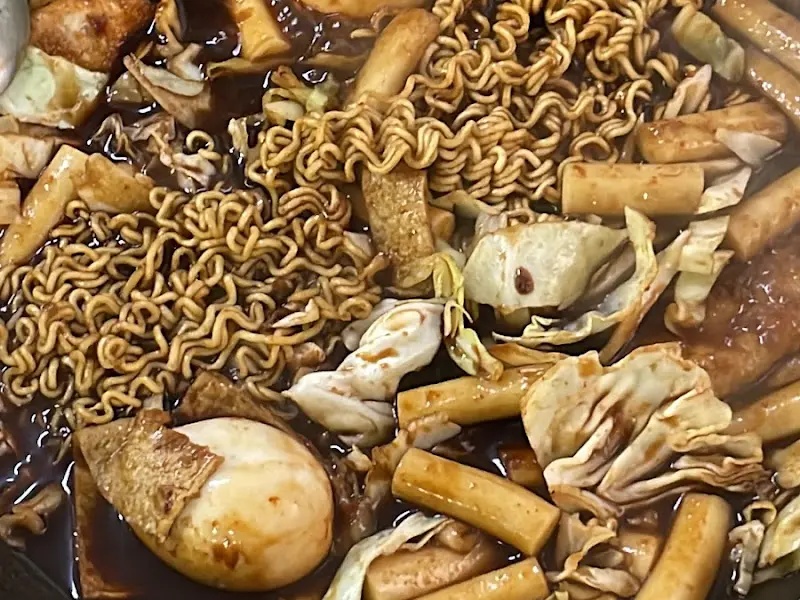 라면 사리를 추가한 은혜즉석떡볶이