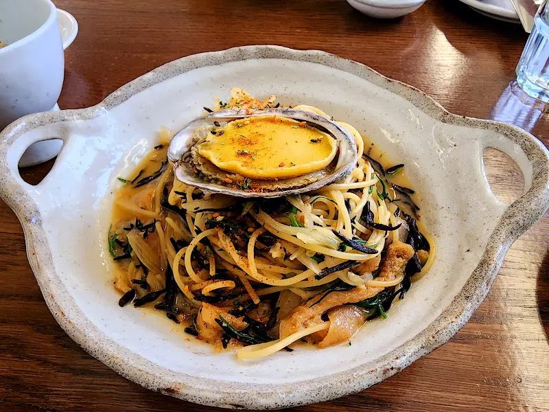 전복 톳 파스타