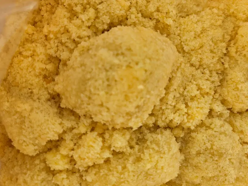 카스테라 인절미 단면